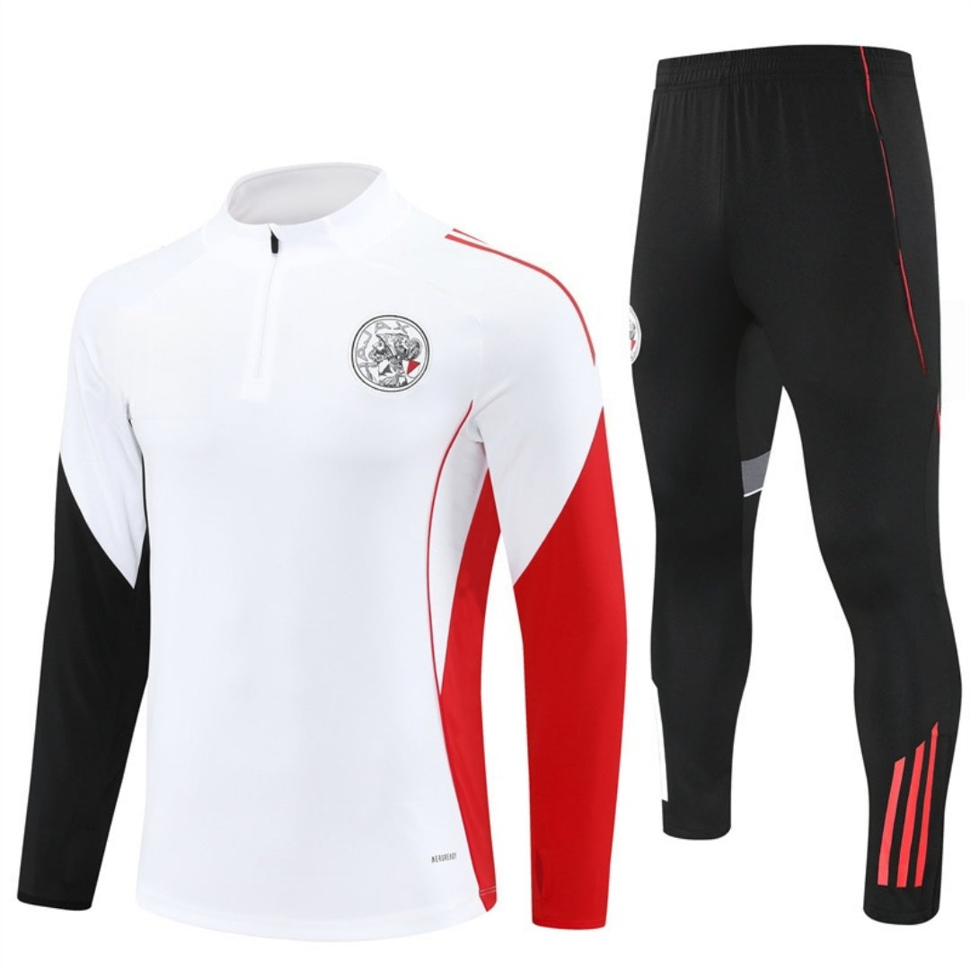 25/26 Ajax White Tracksuit