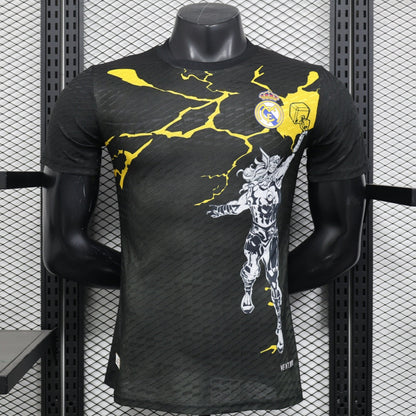 25/26 Real Madrid Special Player Version Black A Jersey