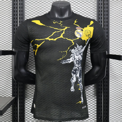 25/26 Real Madrid Special Player Version Black A Jersey