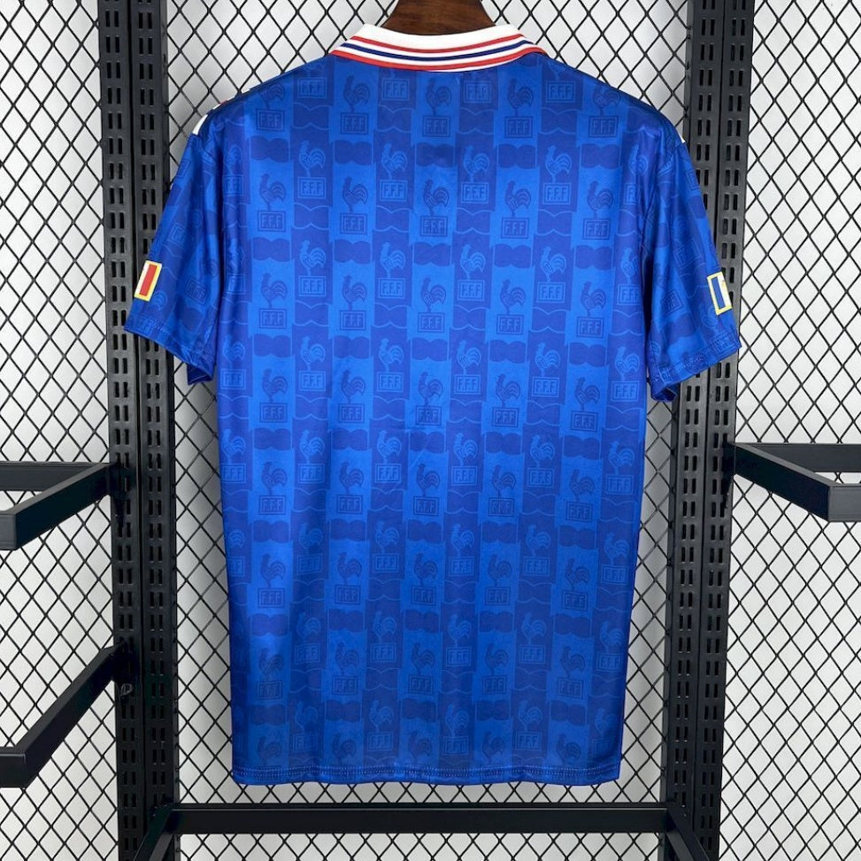 1996 Retro France Home Jersey