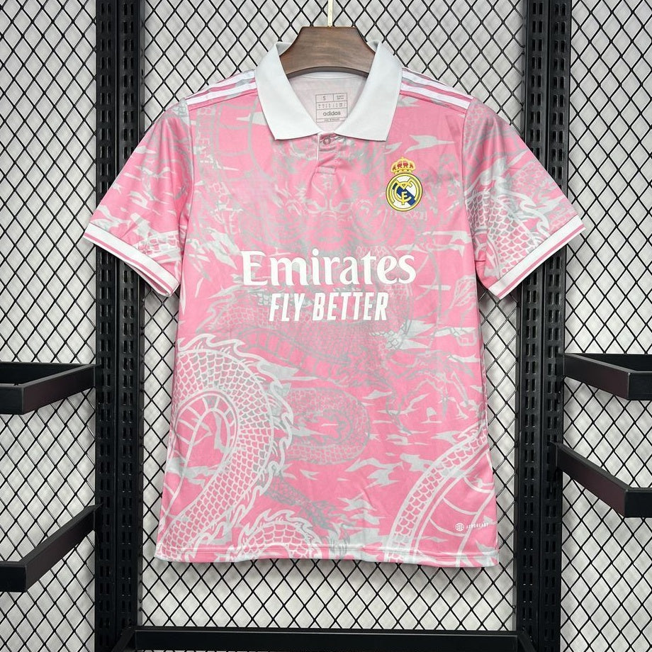 25/26 Real Madrid Special style Polo Pink Jersey