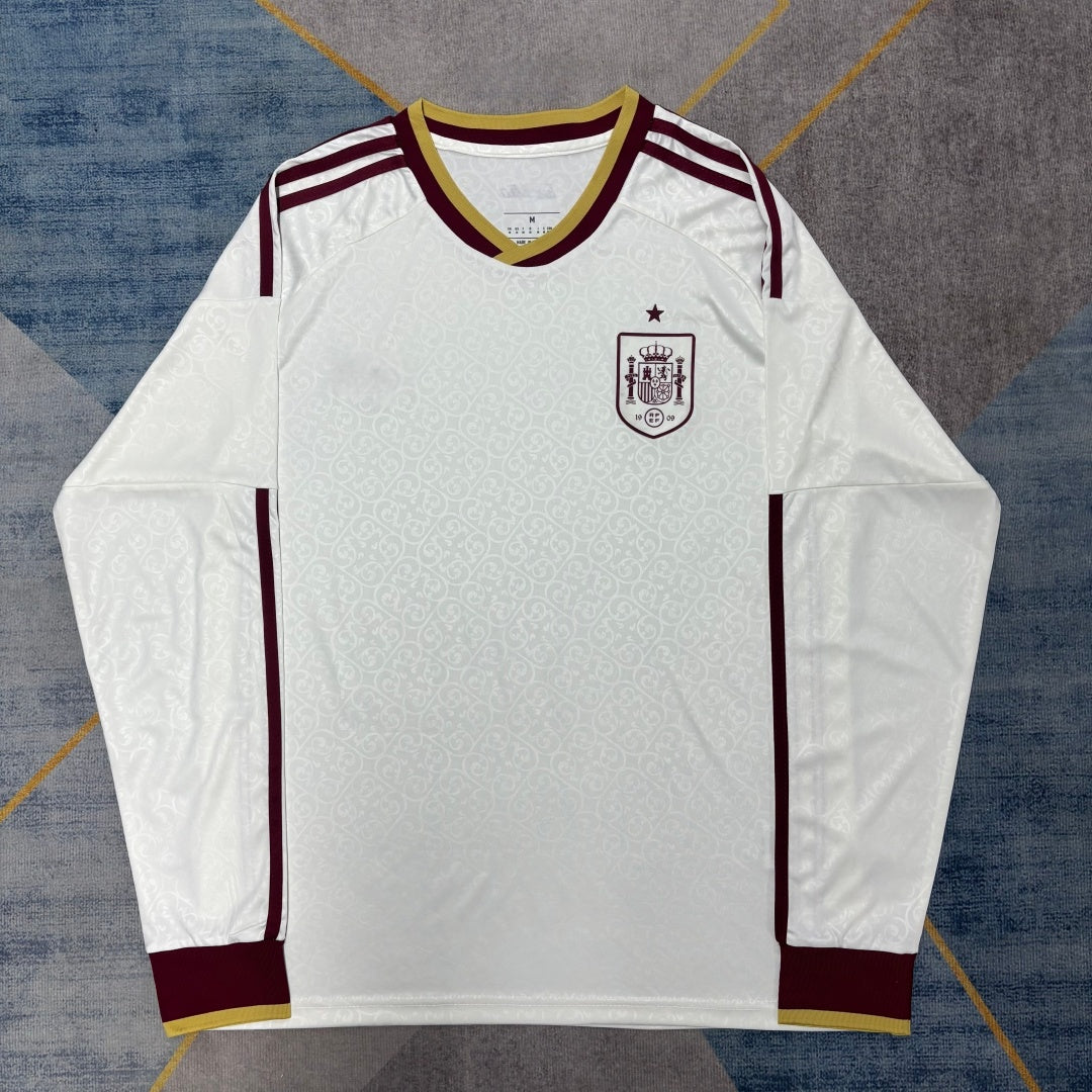 2026 Spain Away Long Sleeve Jersey