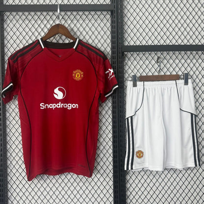 25/26 Manchester United Home Adult Full Set
