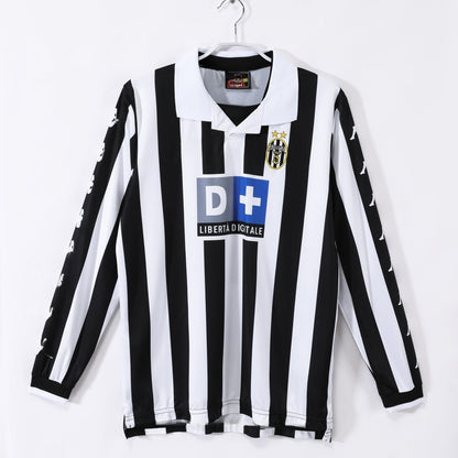 1999-2000 Juventus Home Retro Long Sleeve Jersey