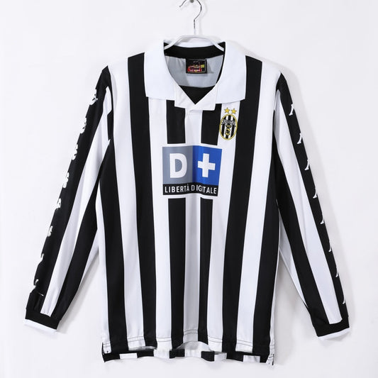 1999-2000 Juventus Home Retro Long Sleeve Jersey