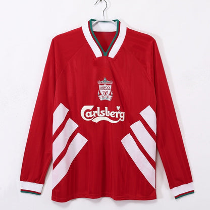 1993-1995 Retro Liverpool Home Long Sleeve Jersey