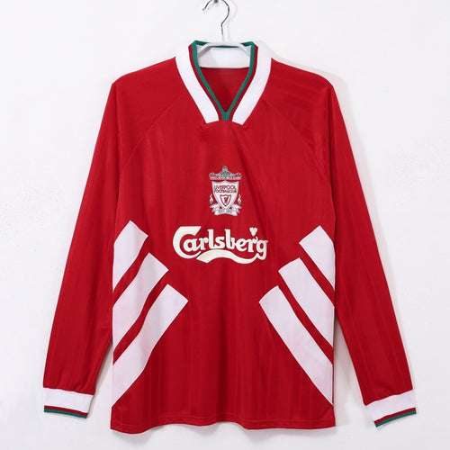 1993-1995 Retro Liverpool Home Long Sleeve Jersey