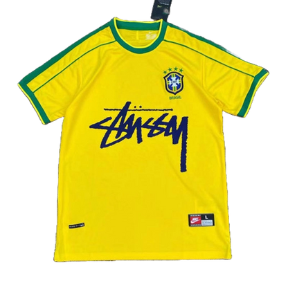 JAUNE - MAILLOT BRASIL X STUSSY