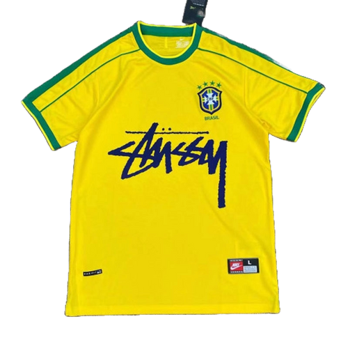JAUNE - MAILLOT BRASIL X STUSSY