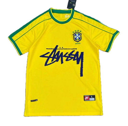 JAUNE - MAILLOT BRASIL X STUSSY