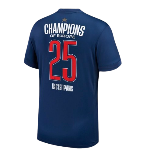 24/25 PSG Champions (FLOQUÉ) Jersey
