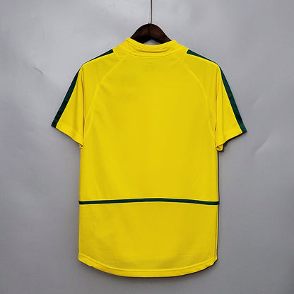 Brazil Home Retro 2002 Jersey