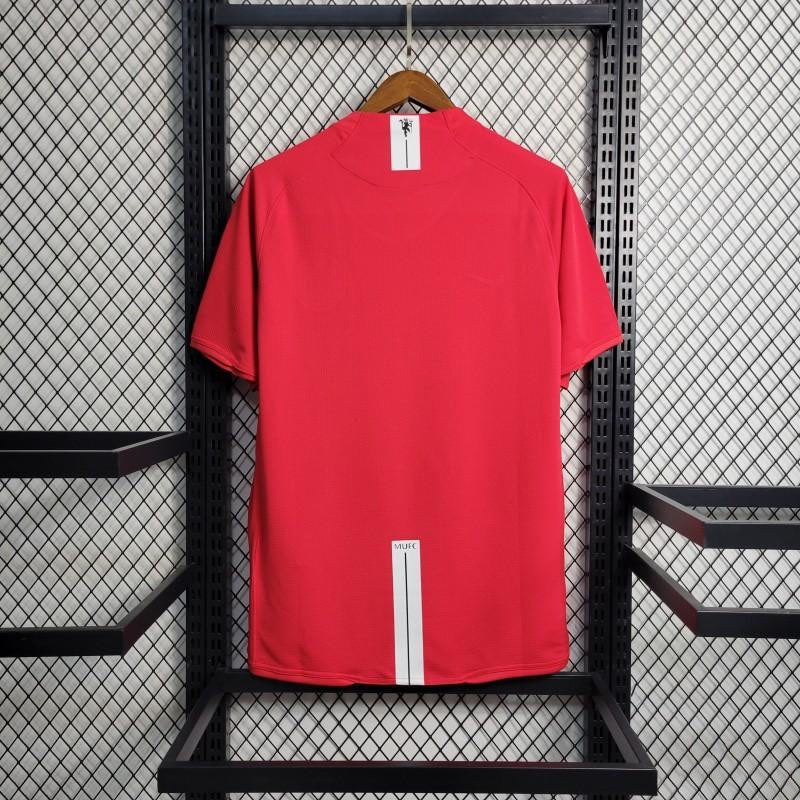 Manchester United Home Retro 2007 2008 Jersey