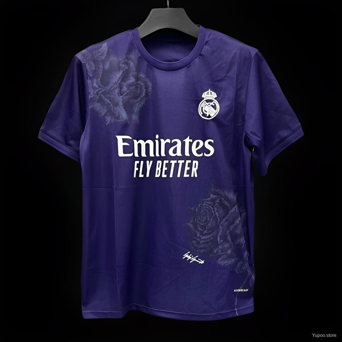 Real Madrid x Yamamoto Purple 2024 2025 Jersey