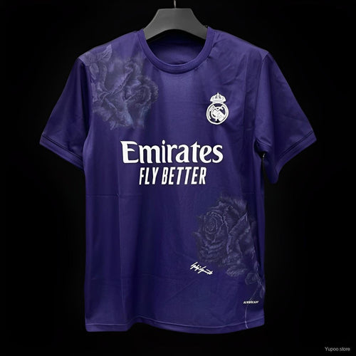 Real Madrid x Yamamoto Purple 2024 2025 Jersey