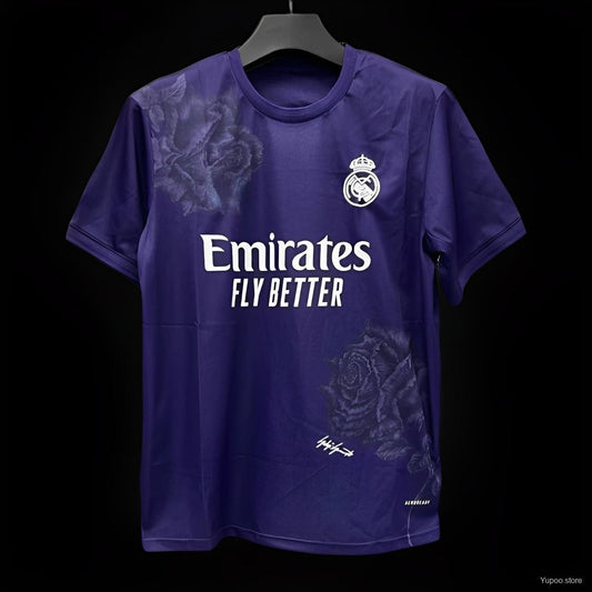 Real Madrid x Yamamoto Purple 2024 2025 Jersey