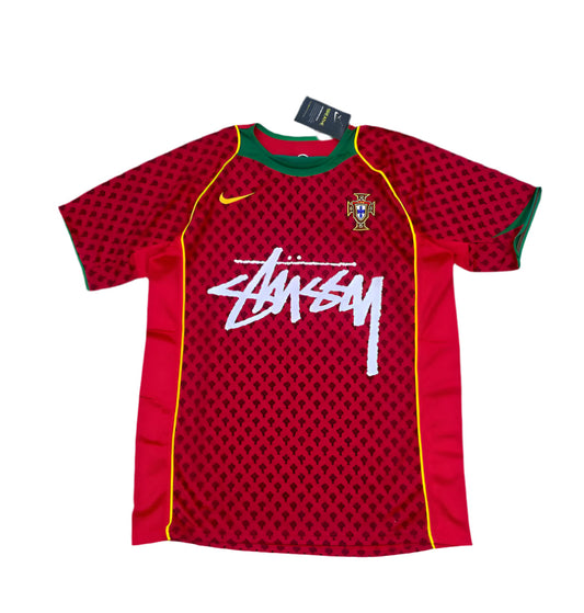 STUSSY X "PORTUGAL" JERSEY - ROUGE (Edition spéciale)