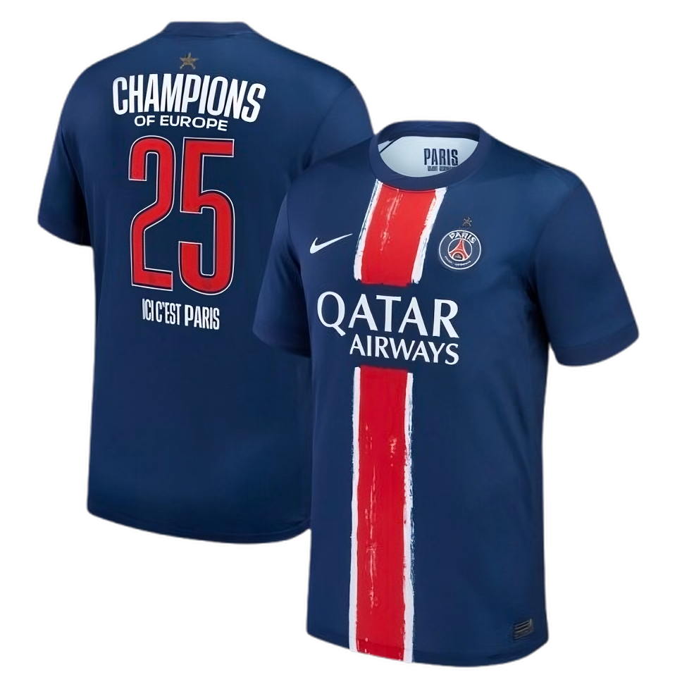 24/25 PSG Champions (FLOQUÉ) Jersey