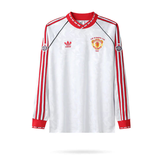 Manchester United 1990-1992 Away Long-Sleeve Jersey