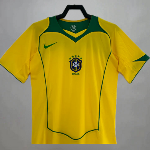 BRAZIL 04/05 Home Jersey