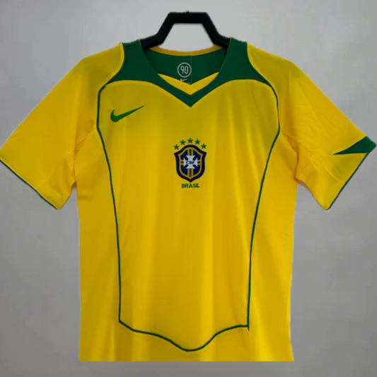 BRAZIL 04/05 Home Jersey