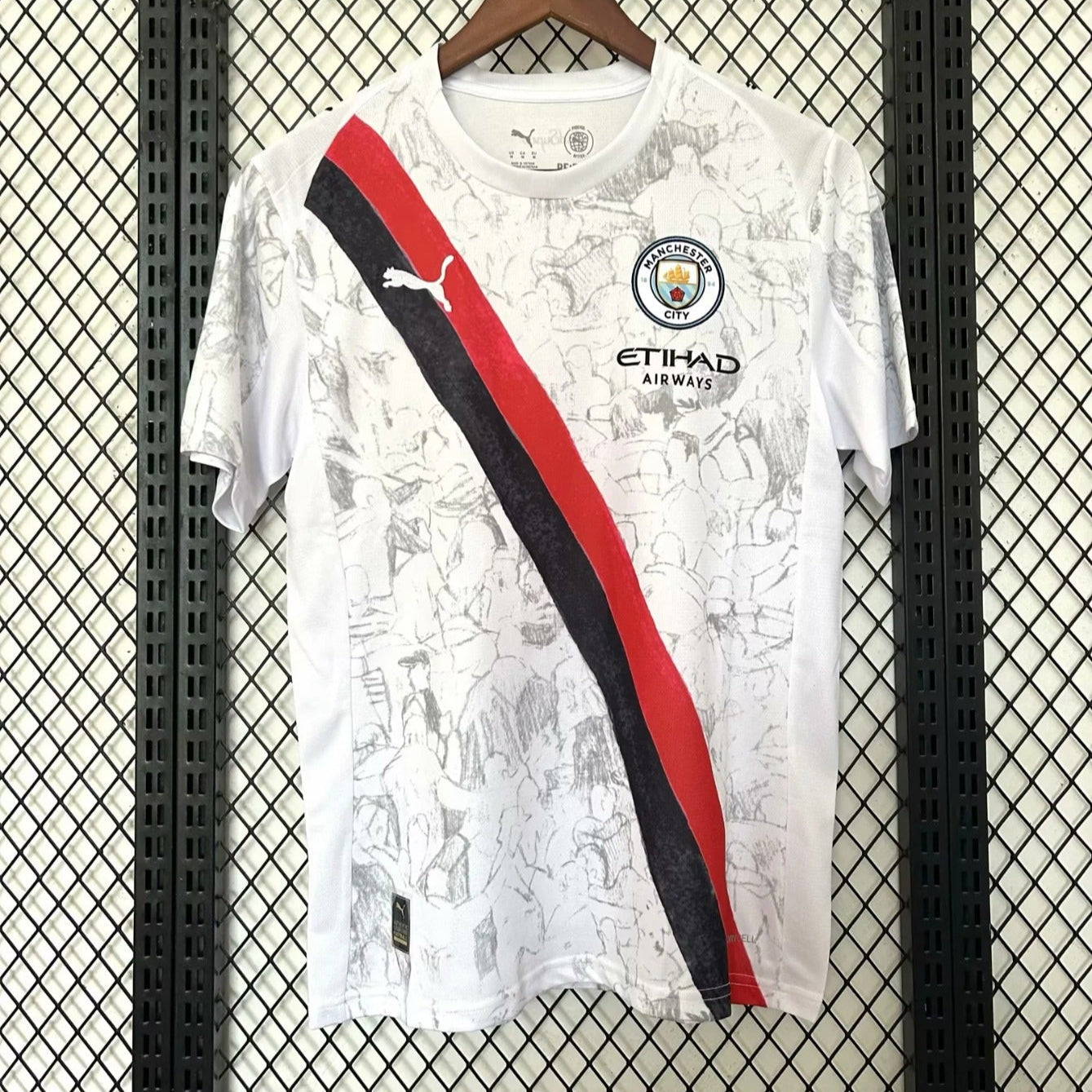 25/26 Manchester City Away White Jersey