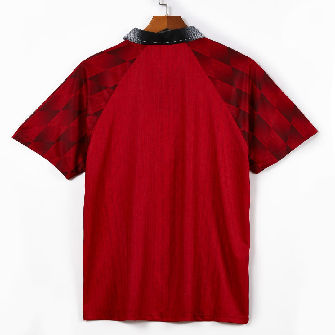 1996-1997 Manchester Home Retro Jersey