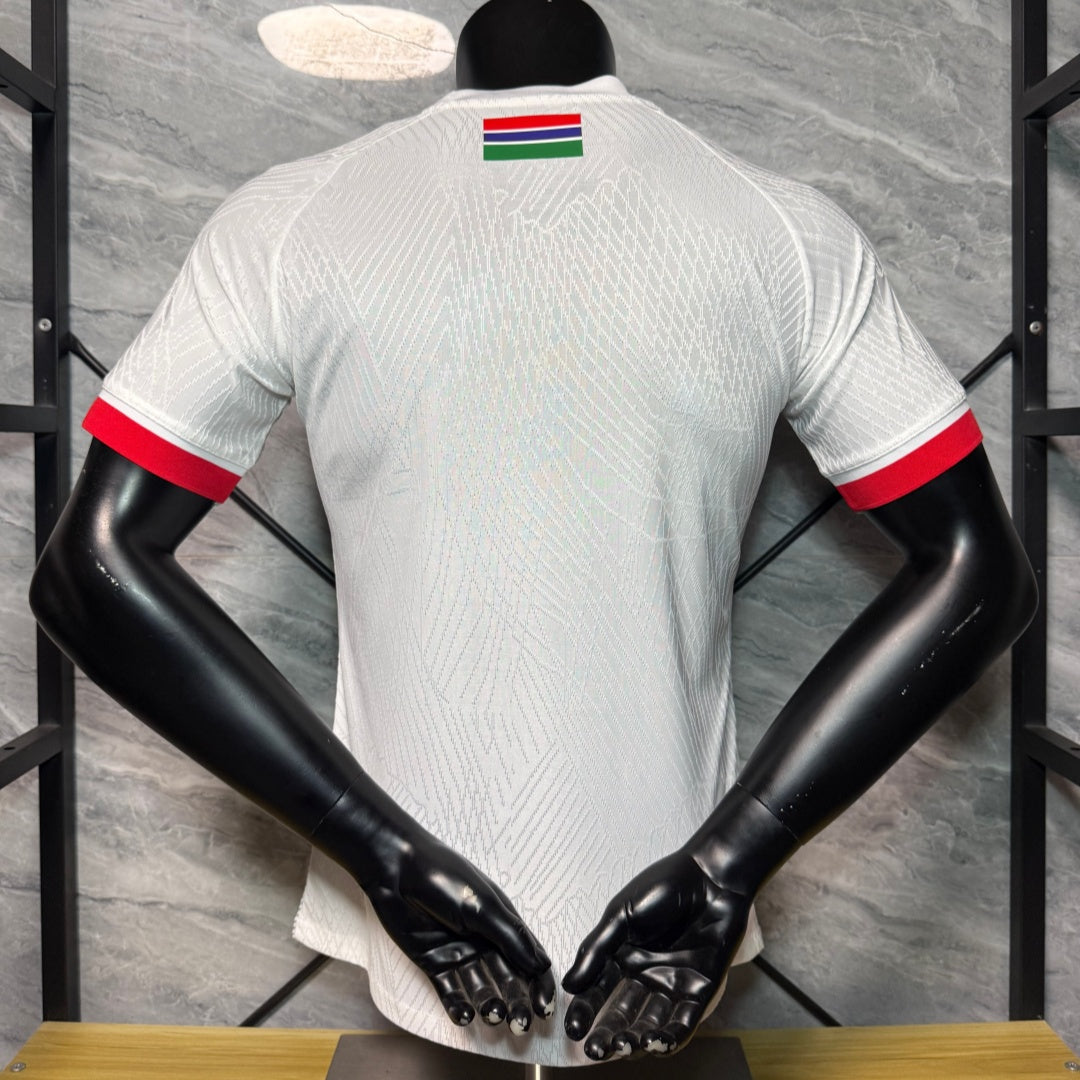 25/26 Gambia White Player Version Jersey