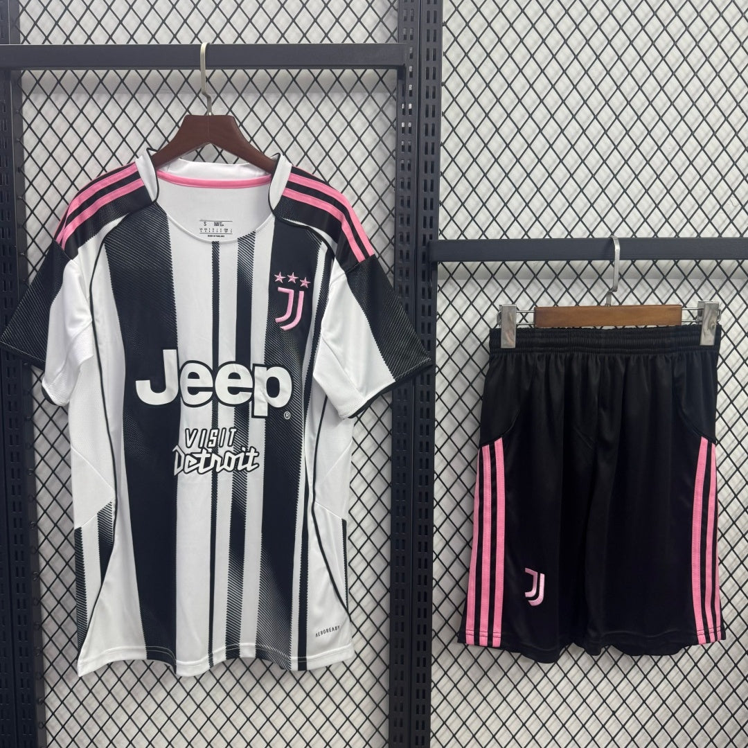 25/26 Juventus Home Adult Full Set