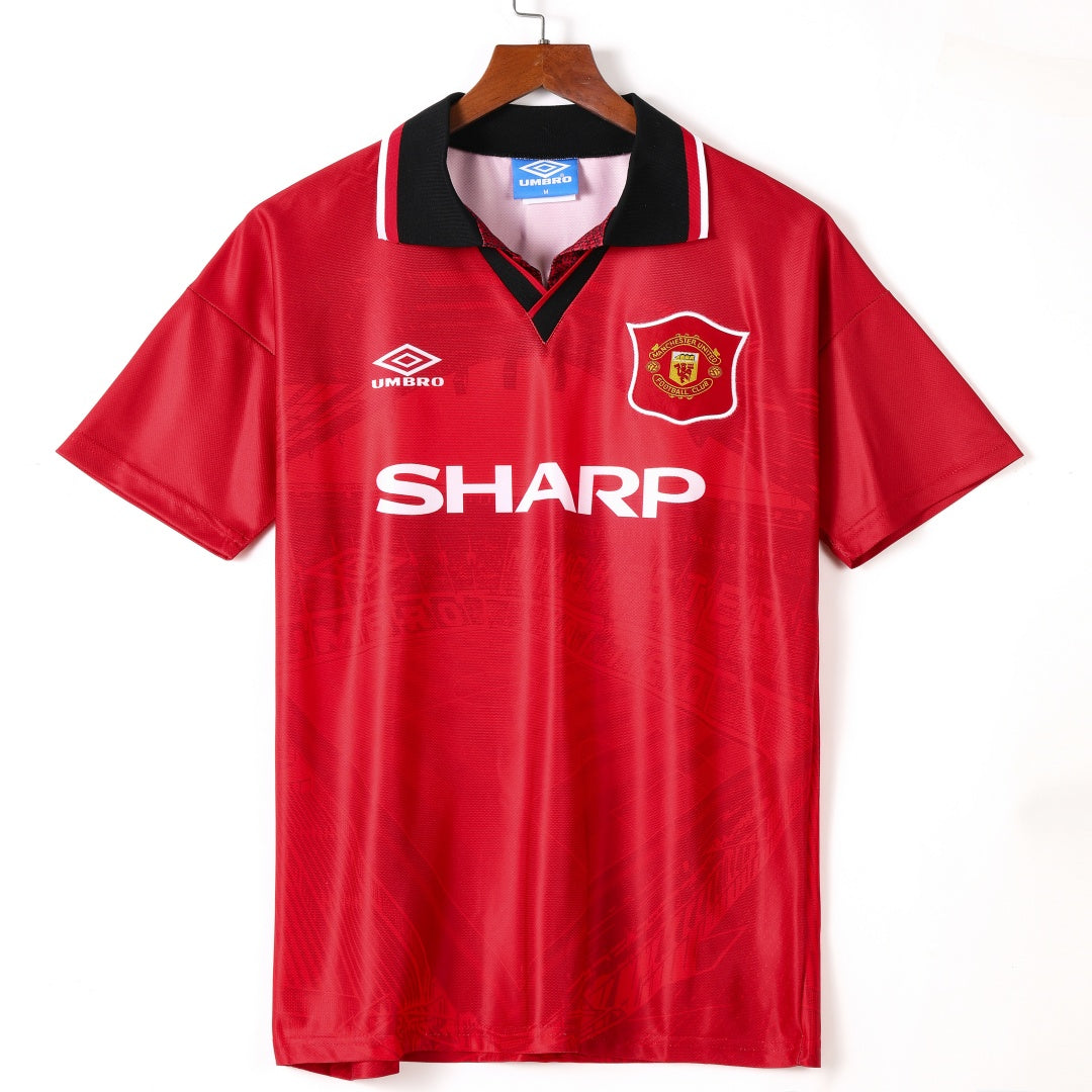 1994-1996 Manchester Home Retro Jersey