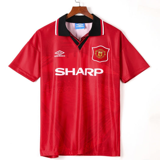 1994-1996 Manchester Home Retro Jersey