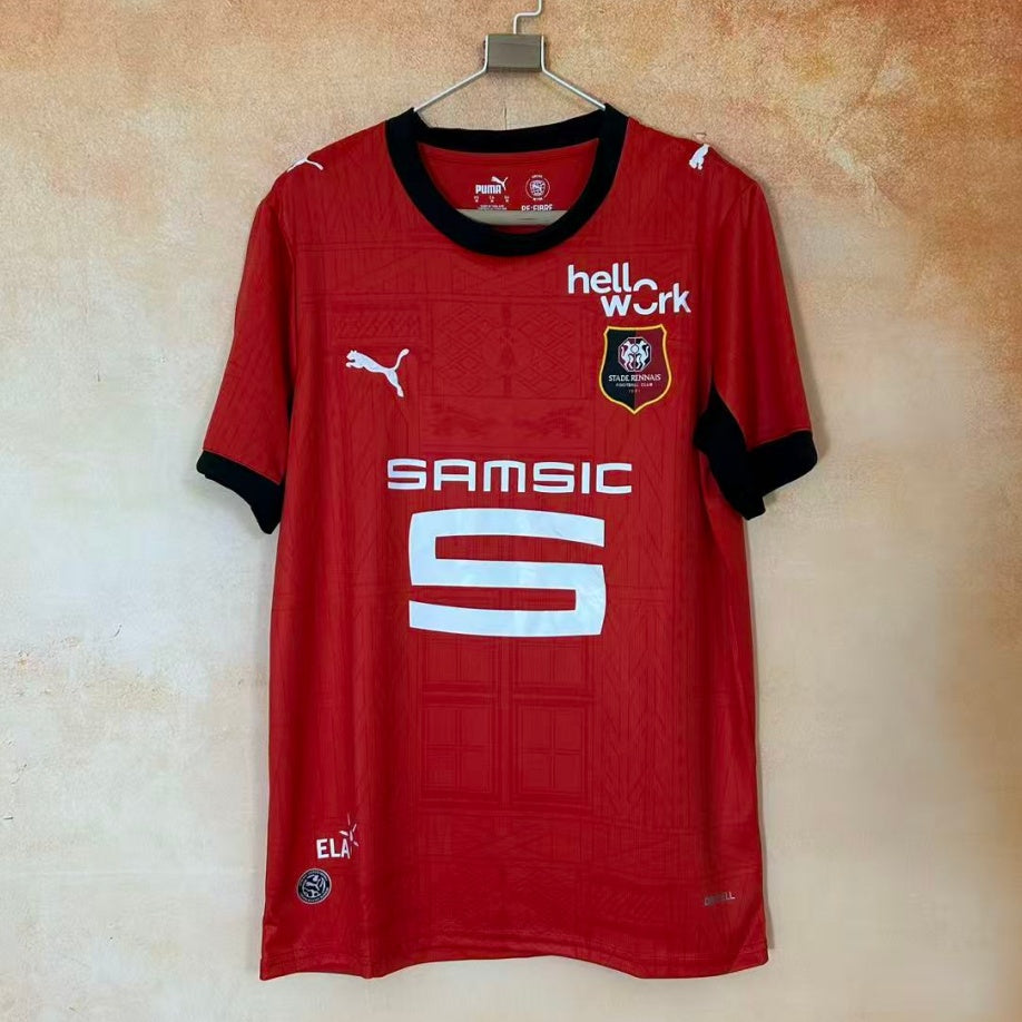 25/26 Rennes Home Jersey