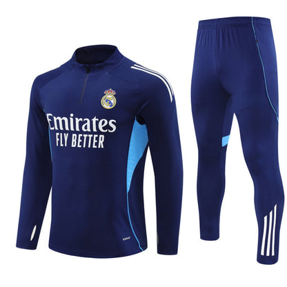 25/26 Real Madrid Blue Tracksuit