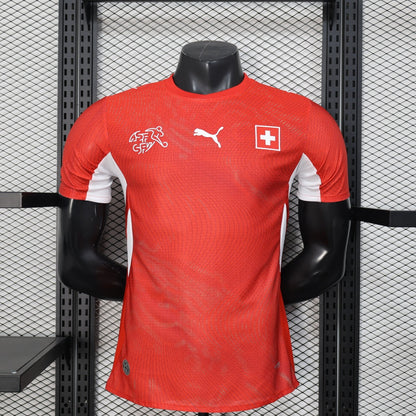 25/26 Switzerland Home Player Version Jersey