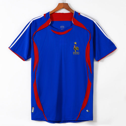 2006 Retro France Home Jersey