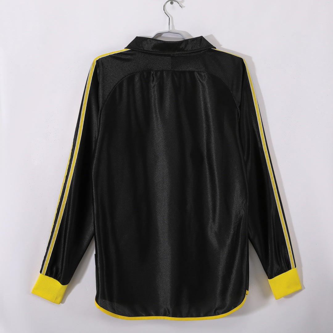 1999-2001 Retro Real Madrid Away Long Sleeve Jersey