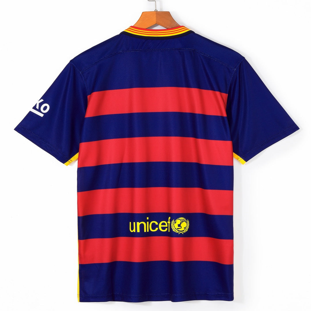 2015-2016 Barcelona Home Retro Jersey