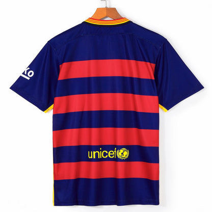 2015-2016 Barcelona Home Retro Jersey