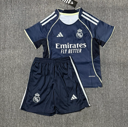 25/26 Real Madrid Away Kids Set