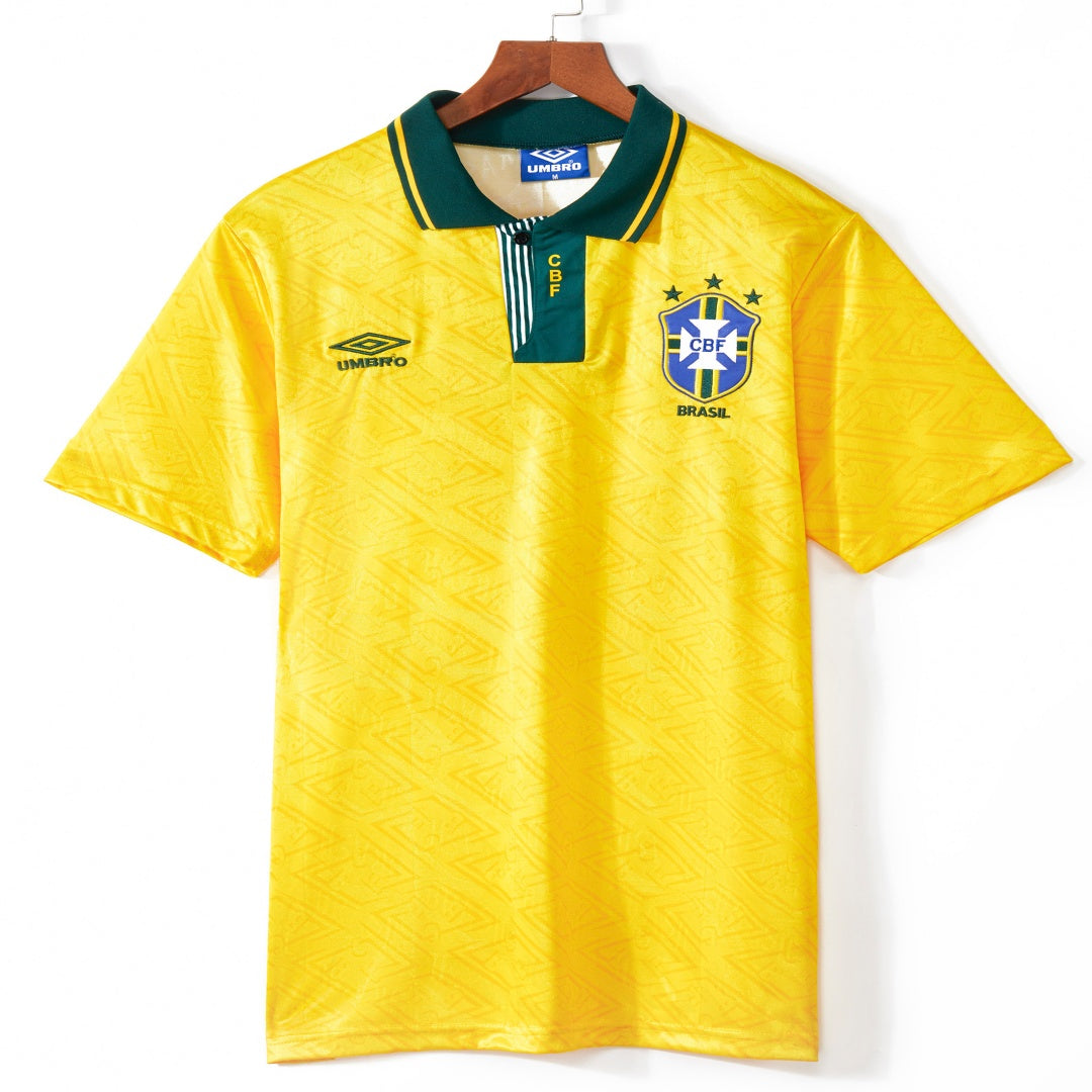 1993-1994 Brazil Home Retro Jersey