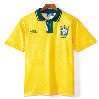 1993-1994 Brazil Home Retro Jersey