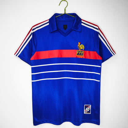 1984 Retro France Home Jersey