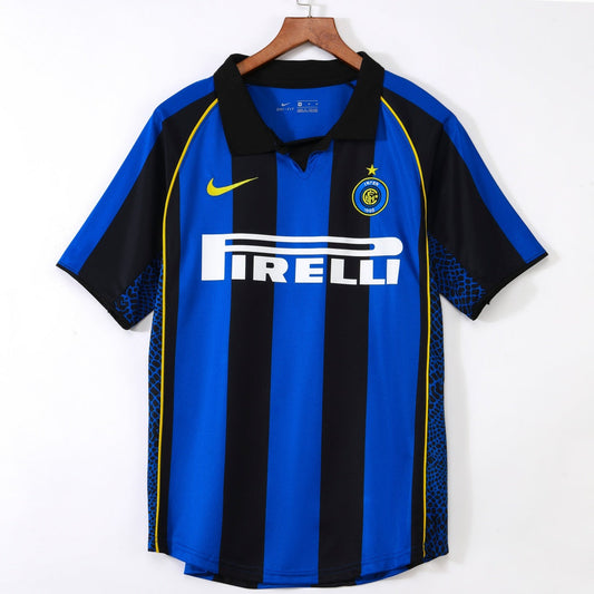 2001-2002 Inter Milan Home Retro Jersey