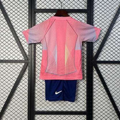 25/26 Barcelona Pink Kids Set