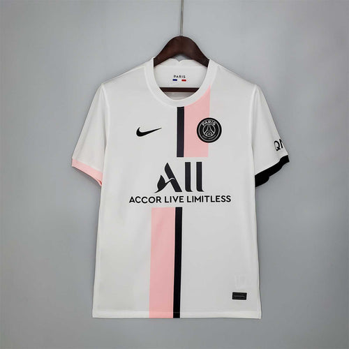 2021-2022 PSG Retro White Jersey