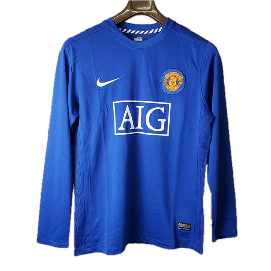 MANCHESTER UNITED 08/09 Home Jersey-Long Sleeve