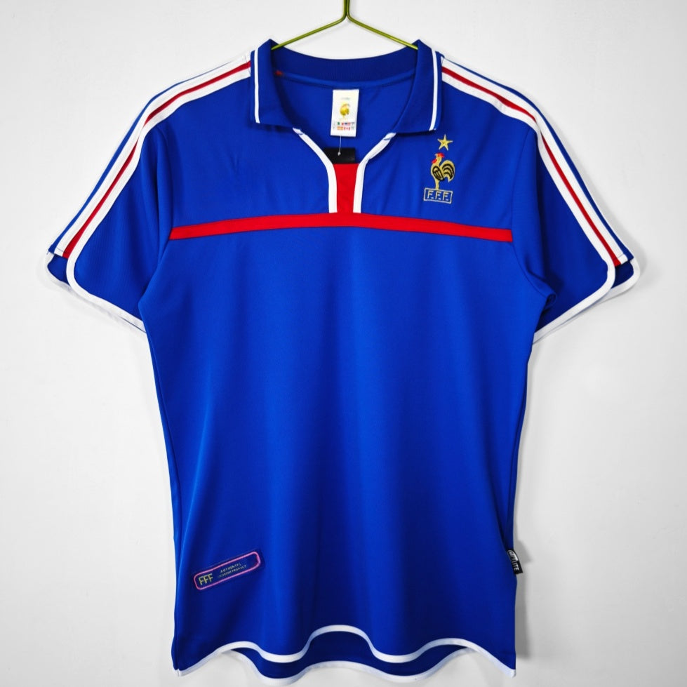 2000 Retro France Home Jersey