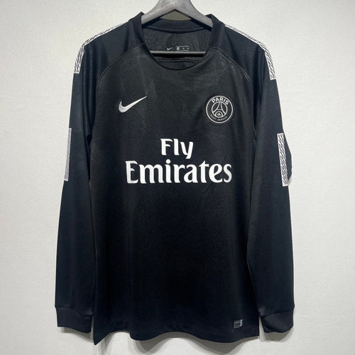 2017-2018 PSG Third Retro Long Sleeve Jersey