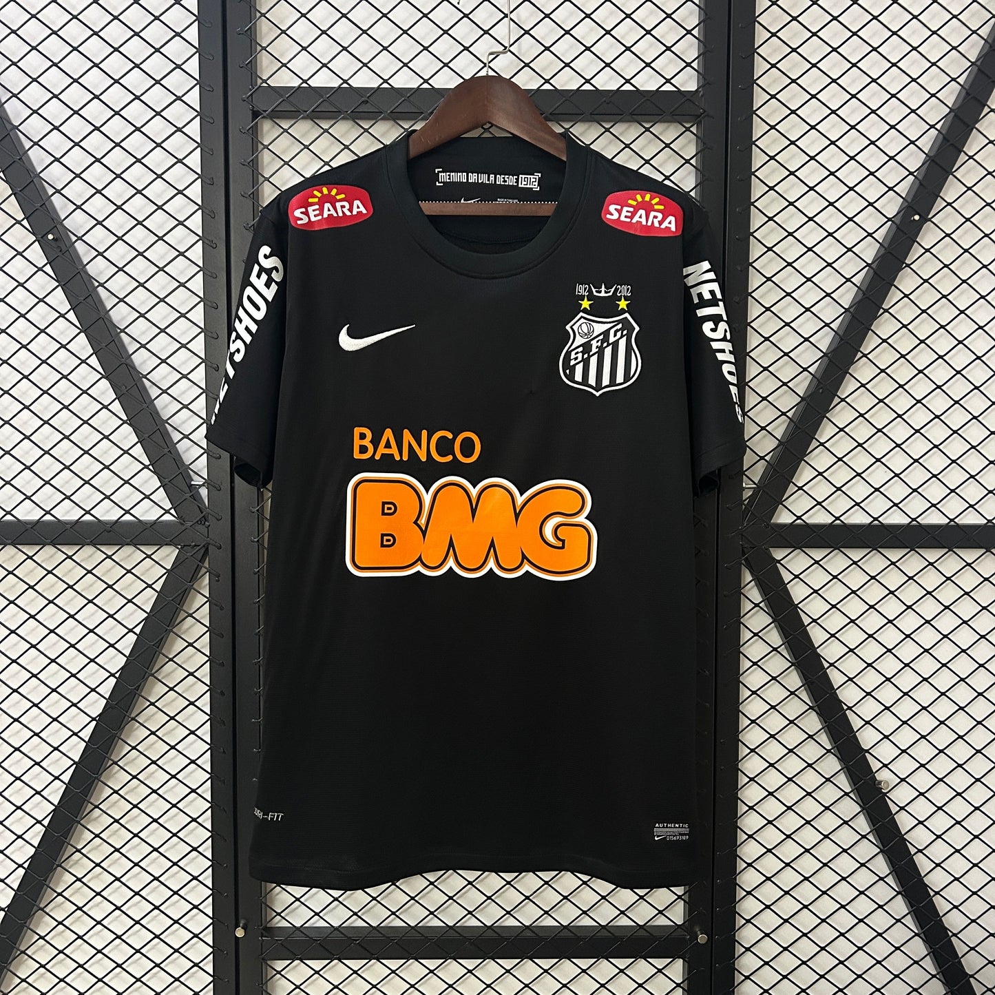 25/26 Santos Retro Black Jersey