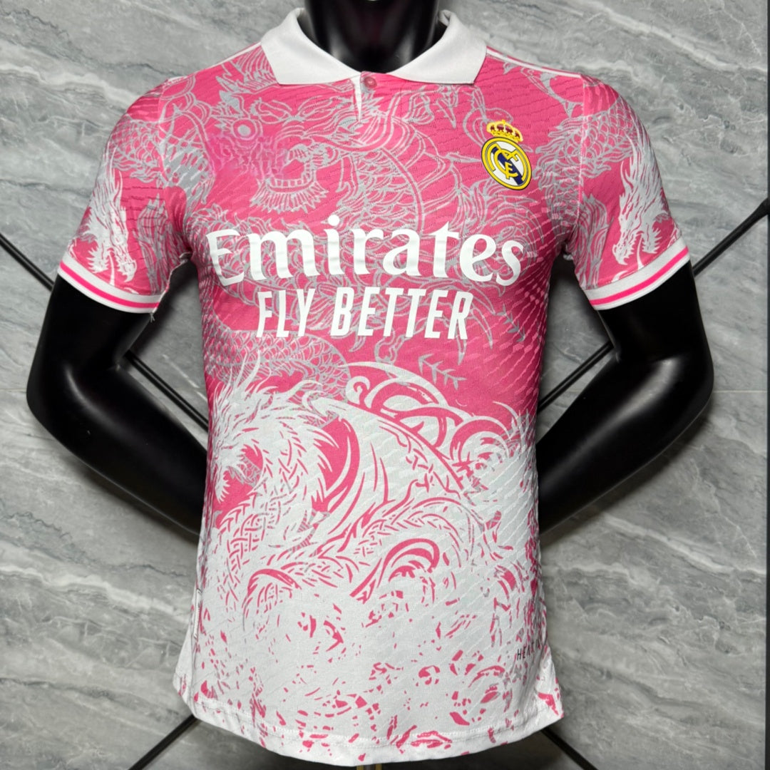 25/26 Real Madrid Special Player Version Pink B Jersey